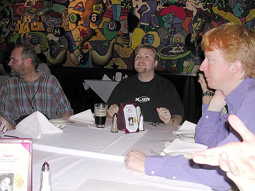 John Dowdell, Porter Glendinning and Eric Meyer (again)...