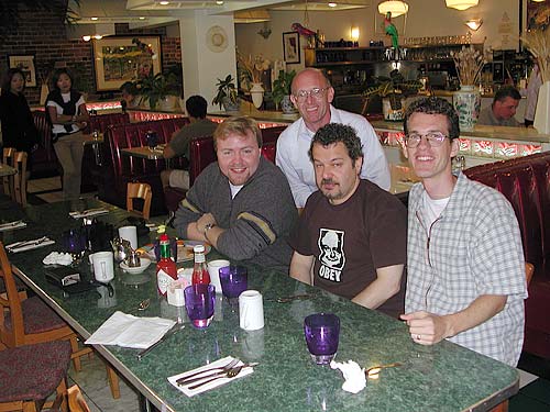 Porter, Jeffrey Zeldman, David Eisenberg, and me...