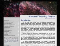 Advanced Observing Program