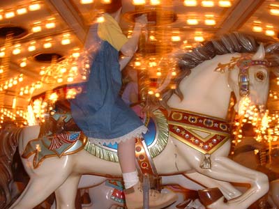 Merry go round at the fair