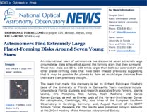 NOAO Current News home page